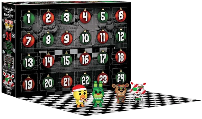 🎄🎁Survive the Holidays🎃: FNAF Advent Countdown 🚨LOW STOCK